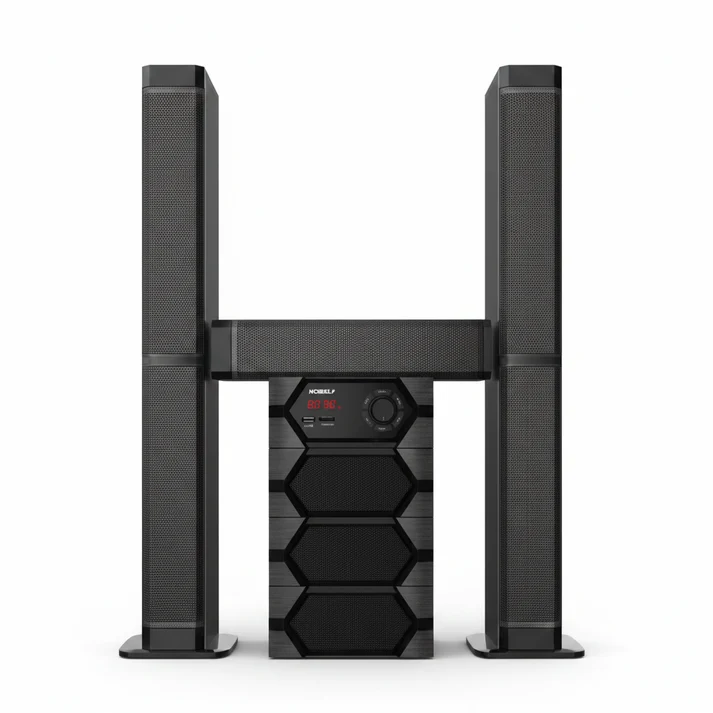 Nobel Tallboy Speaker-BT Hometheatre-55000W PMPO- NB 2040