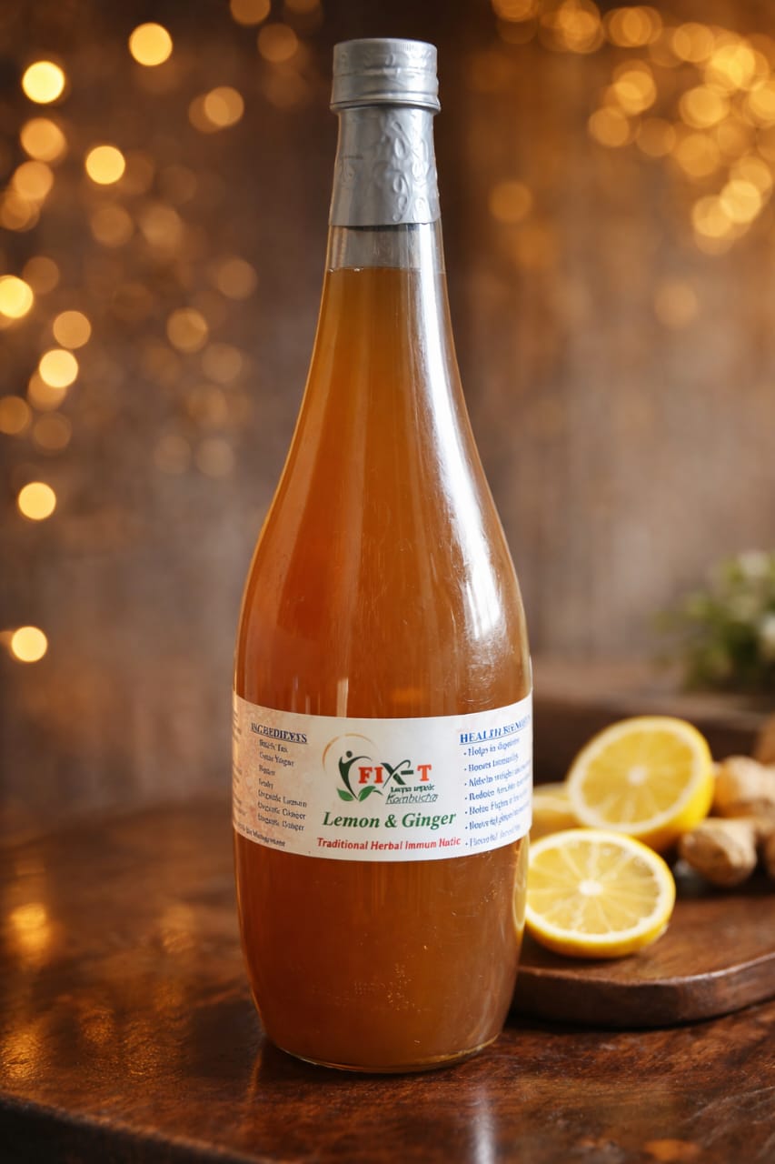 Lemon - Ginger Kombucha