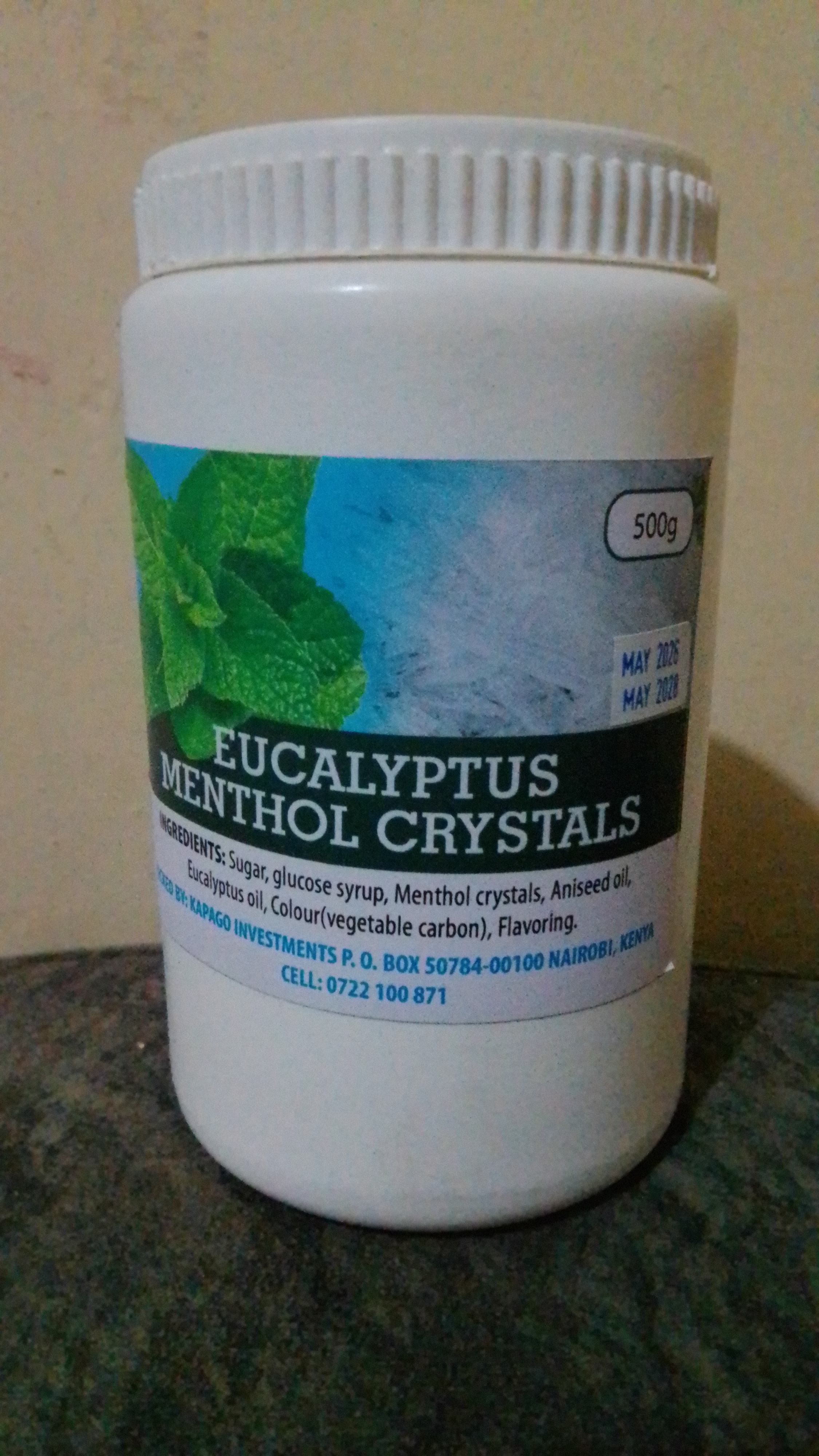 Eucalyptus Menthol Crystals